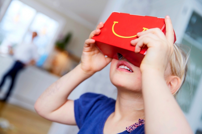 McDonald's-joined-Coca-Cola-in-virtual-reality-headsets