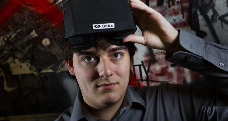 FILE -- Palmer Luckey, the creator of the Oculus Rift virtual reality gaming headset, at his workshop in Irvine, Calif., Feb. 6, 2013. Facebook announced on March 26, 2014, that it was buying Oculus for $2 billion, signaling its belief in virtual reality as an essential platform for future growth. (Patrick T. Fallon/The New York Times)