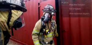 Google Glass помогает пожарным